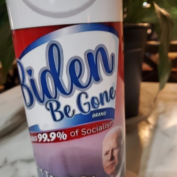Biden Be Gone Spray Funny 20oz Tumbler with duo lids 🎉sale - Picture 6 of 14